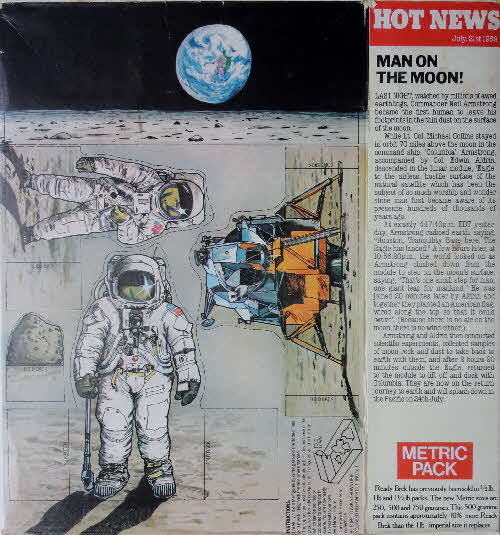 1970s Ready Brek Hot News Moon Landing