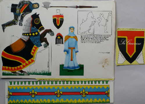 1970s Ready Brek Knights of Round Table Sir Gawaine