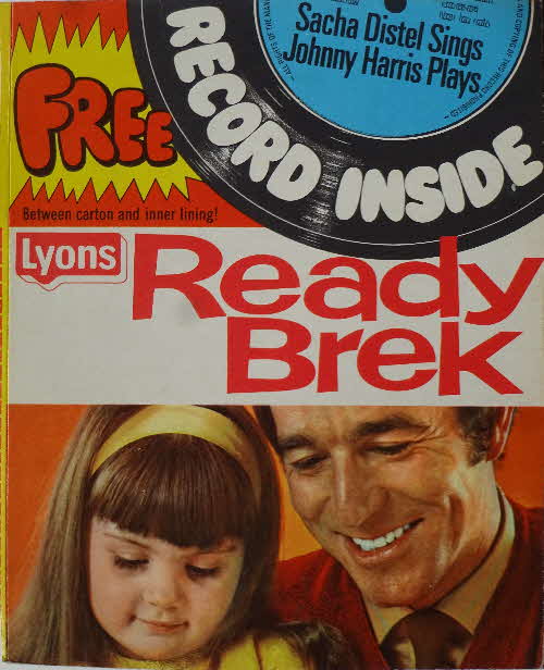 1970s Ready Brek Johnny Harris & Sacha Distel Flexidisc (1)