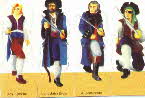 1975 Ready Brek Treasure Island figures (betr) (2)