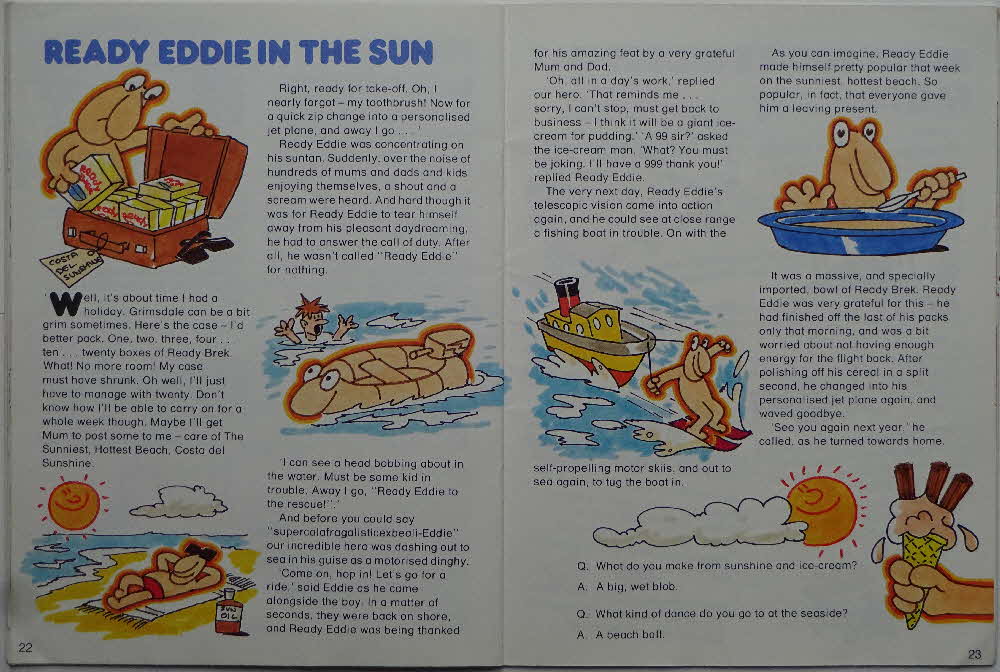 1987 Ready Brek 50 Brilliant things to Do Before Breakfast Book (13)