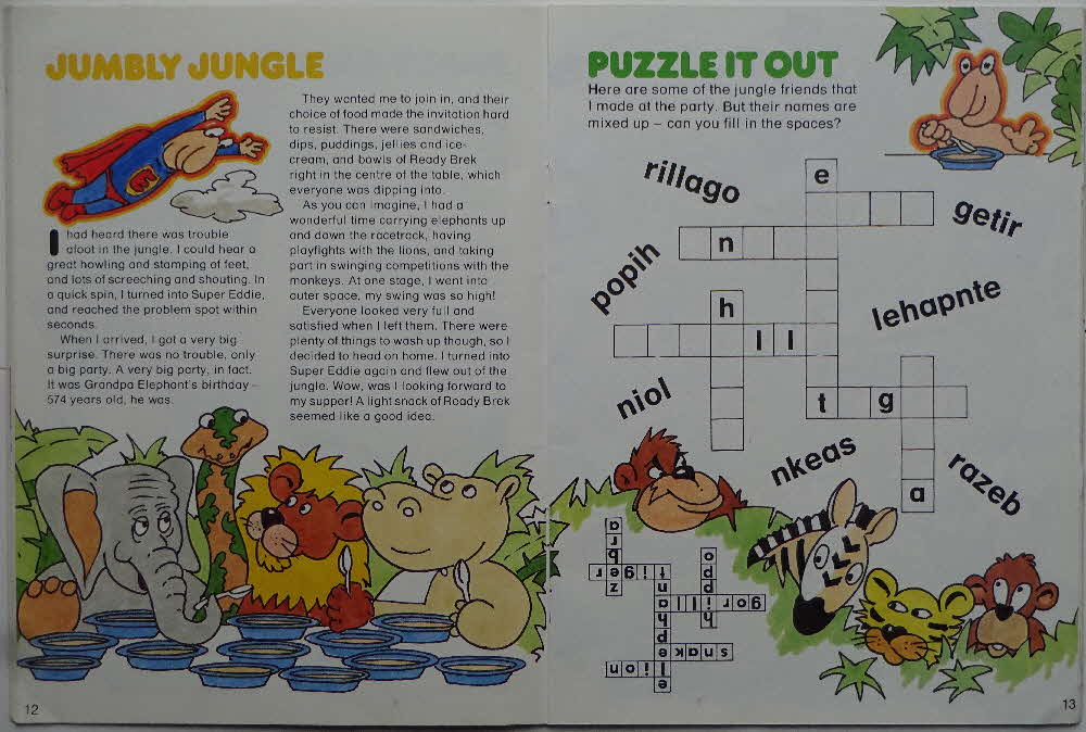 1987 Ready Brek 50 Brilliant things to Do Before Breakfast Book (9)