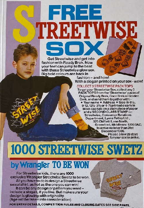 1986 Ready Brek Streetwise Sox (2)