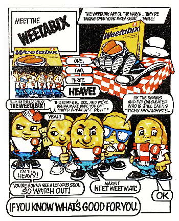 1982 Weetabix Meet the Weetabix colour