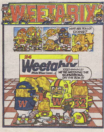 1984 Weetabix Superbowl