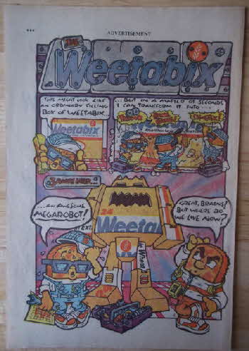 1985 Weetabix Mega Robot (betr)