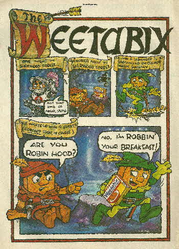 1987 Weetabix Weetagang Robin Hood