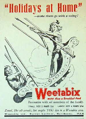 1944 Weetabix Advert