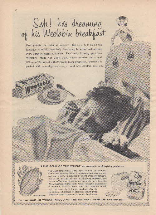 1957 Weetabix Advert