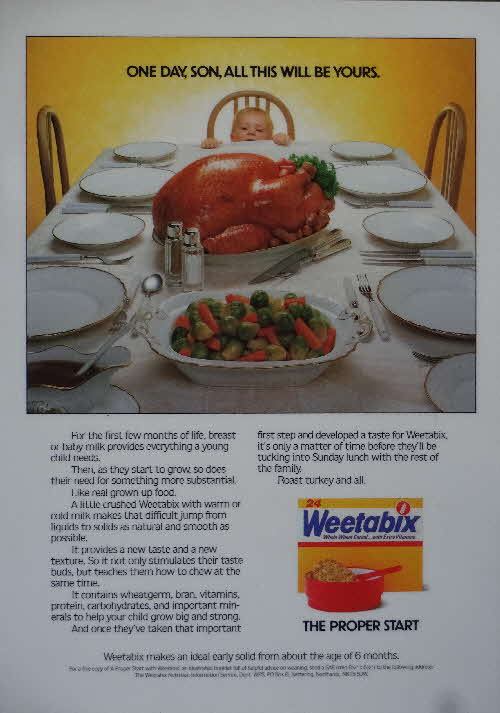 1990s Weetabix 6 Months Up Advert (1)