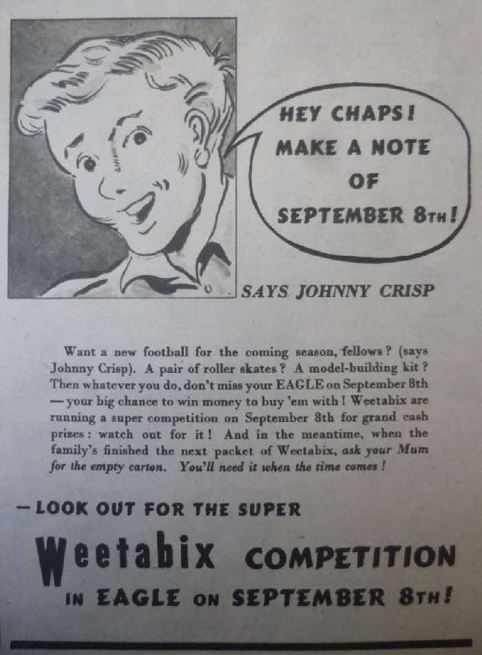 1950 Weetabix Eagle Competition
