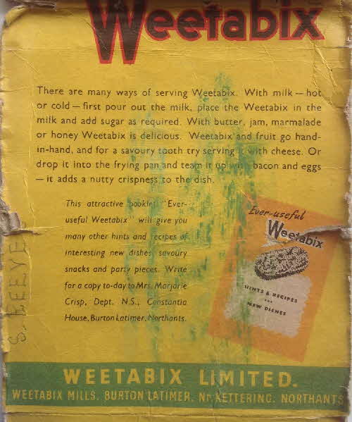 1950s Weetabix Recipes (1)