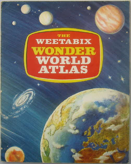 1957 Weetabix Wonder World Atlas