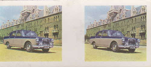 1963 Weetabix British Cars 3D cards 1 front1