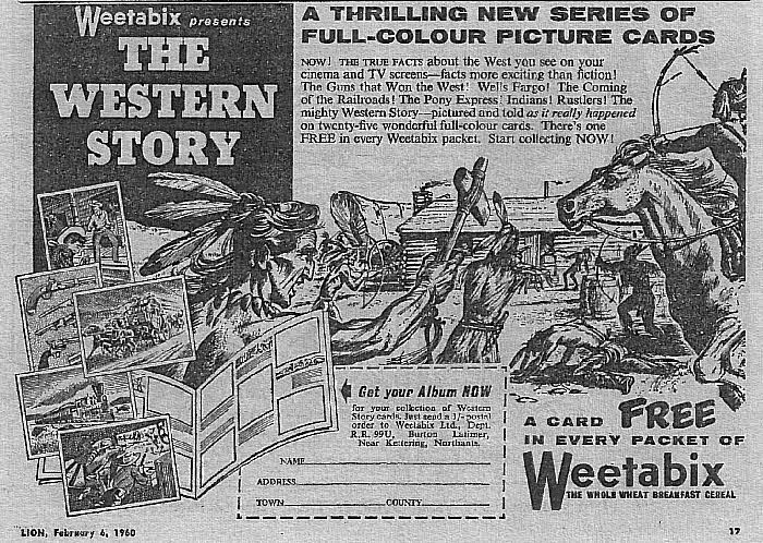 1960 Weetabix Western Story