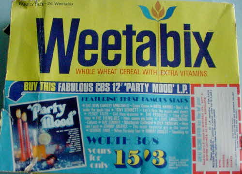 1960s Weetabix Party Mood LP (betr)
