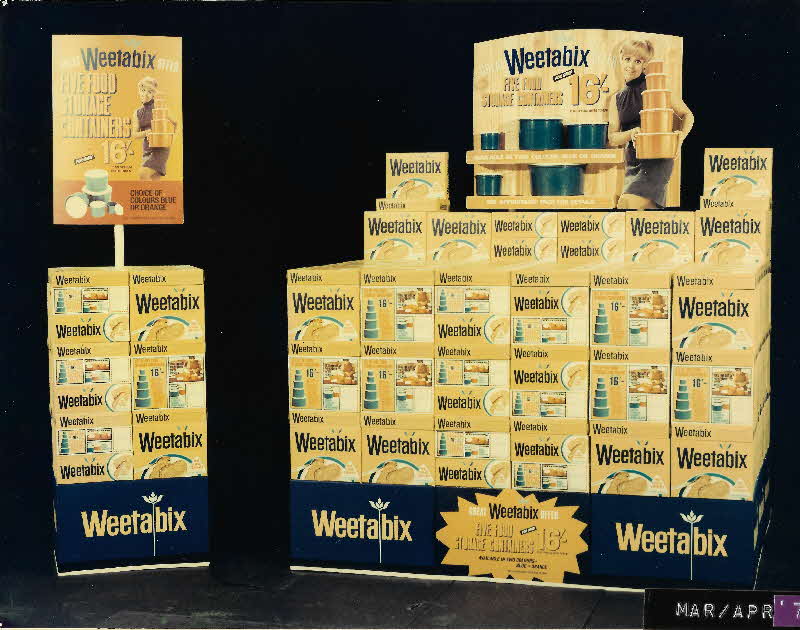 1970 Weetabix Food Storage Containers