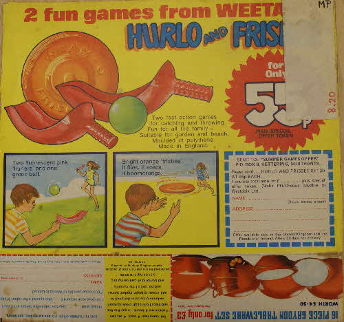 1971 Weetabix Hurlo & Frisbee (2)