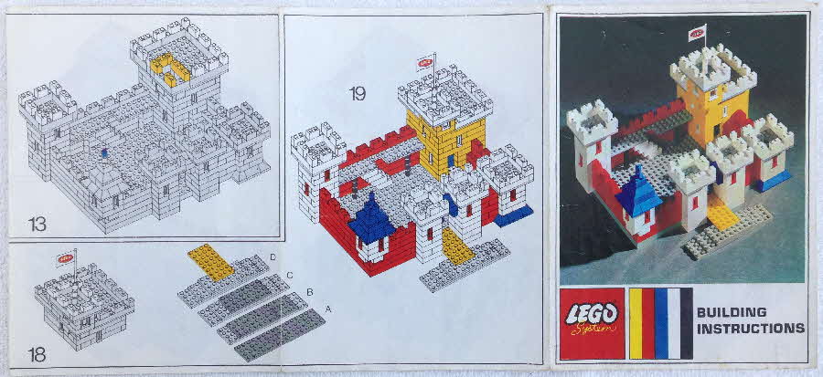1970 Weetabix Lego Castle Leaflet 2