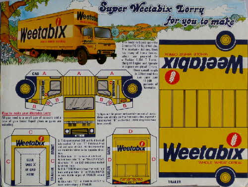 1980s Weetabix Lorry cut out WBX 1 (1)