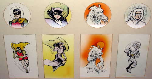 1979 Weetabix Amazing World of Batman & Wonderwoman original artwork (1)
