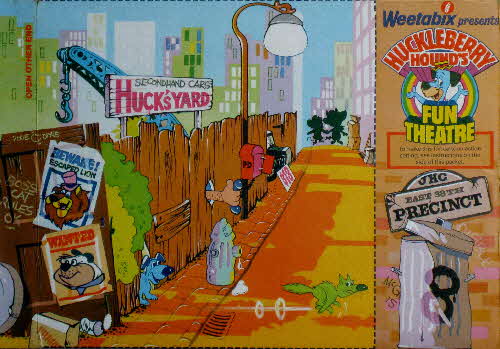 1977 Weetabix Huckleberry Hound's Funtastic Friends East 38th Precinct