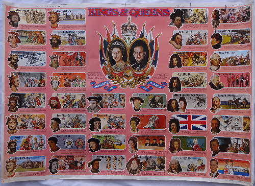 1977 Weetabix Kings & Queens Company Proof Posters (1)