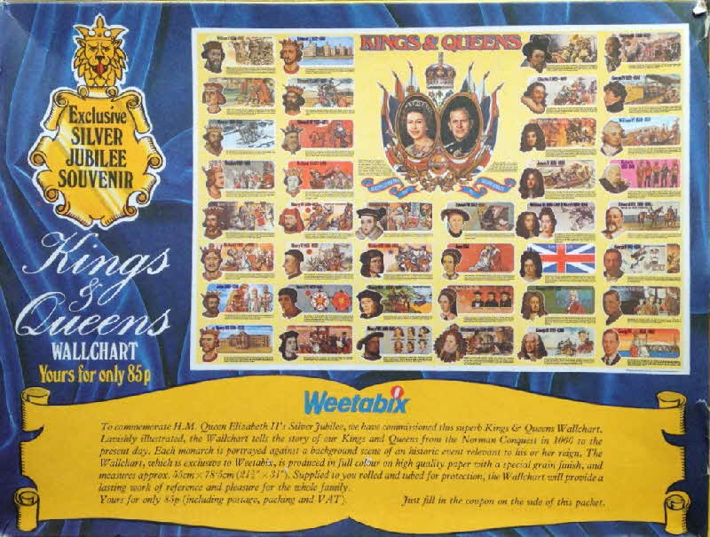 1977 Weetabix Kings & Queens Wallchart (1)