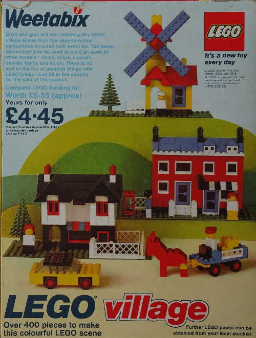 1976 Weetabix Lego Village 2