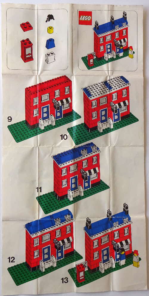 1976 Weetabix Lego Village House & Shop (1)