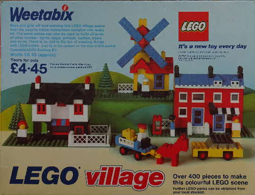 1976 Weetabix Lego Village