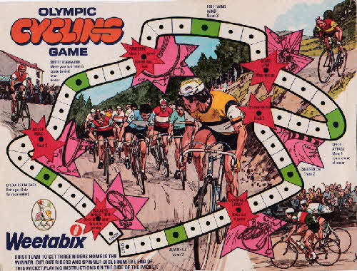 1981 Weetabix Olympic Cycling Game