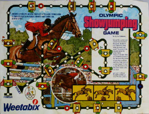 1981 Weetabix Olympic Showjumping Game