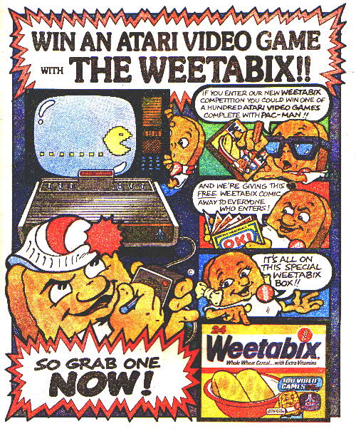1983 Weetabix Atari Competition