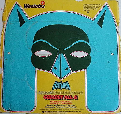 1980 Weetabix Batman Face Mask Batman large (1)