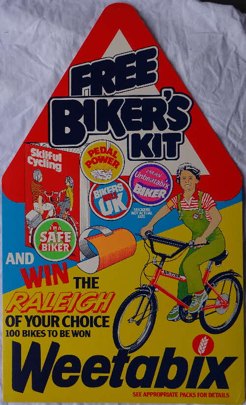 1981 Weetabix Bikers Kit Shop Poster