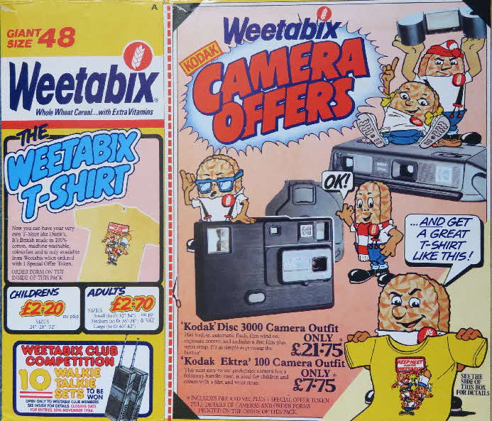 1984 Weetabix Camera & T Shirt (2)1