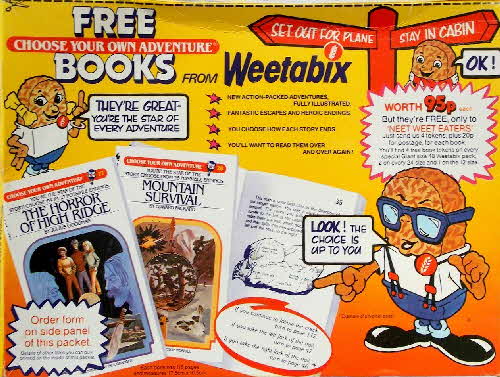 1984 Weetabix Choose your Adventure Books (1)