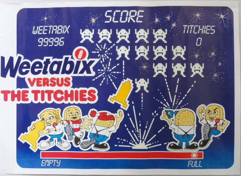 1984 Weetabix Home Computer Competition - Glow in Dark Poster1