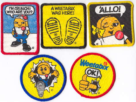 1982 Weetabix Pocket Patches