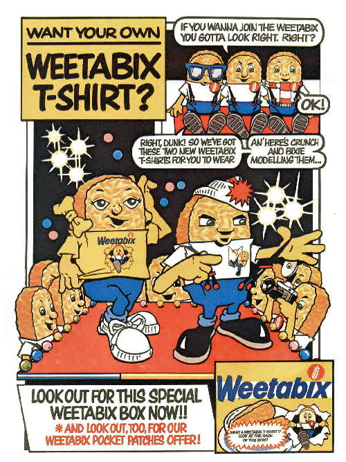 1982 Weetabix T Shirt & patch