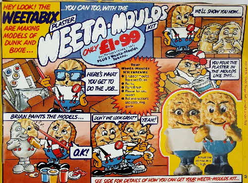 1983 Weetabix Plaster Moulds (2)