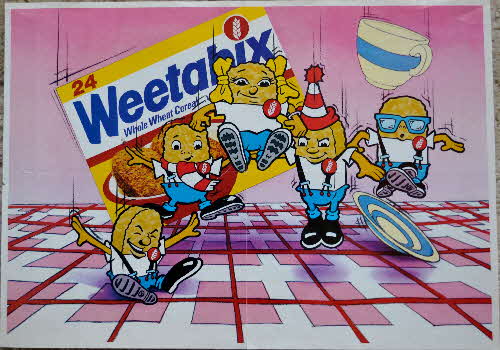 1983 Weetabix Weetagang Large poster