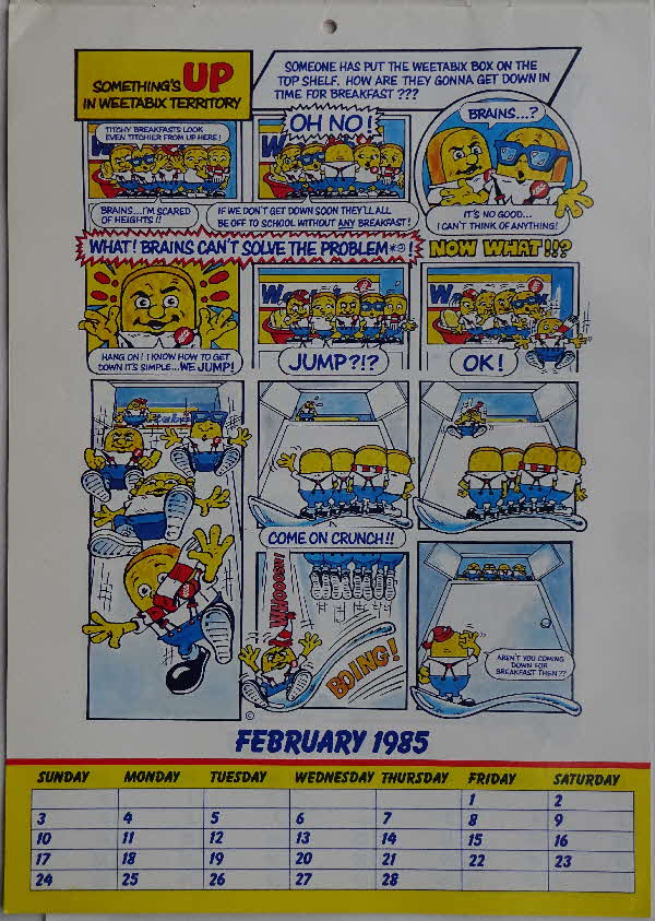 1985 Weetabix Weetagang Calendar (3)