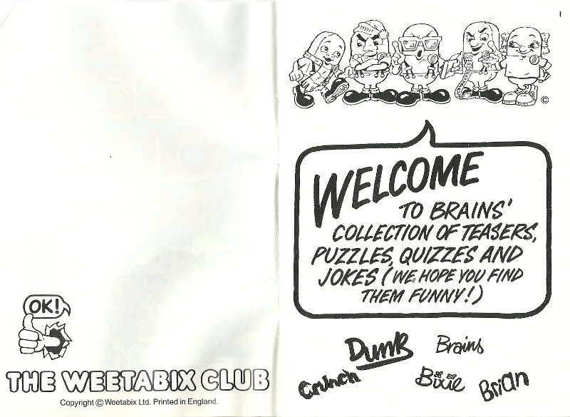 1986 Weetabix Club Quiz Book (2)