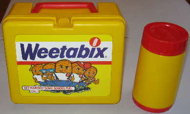 1980s Weetabix Club Lunch box & Thermos Flask