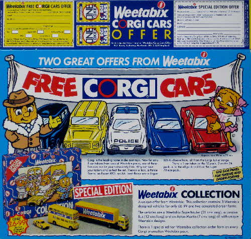 1989 Weetabix Corgi Cars1