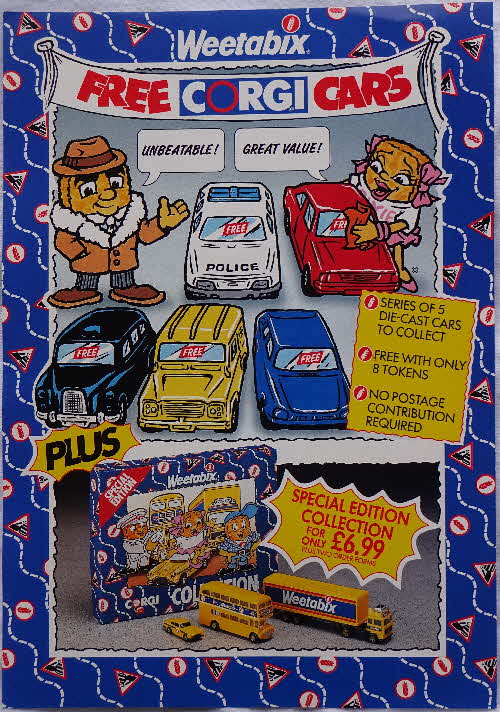 1989 Weetabix Weetagang Corgi Cars Ad