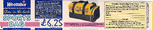 1988 Weetabix Bag offer - ET promotion (1)