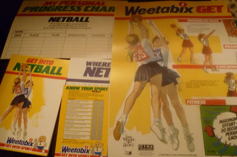 1985 Weetabix Get Into Sport Netball